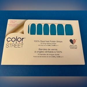 Color Street nail strips Blue-dapest
